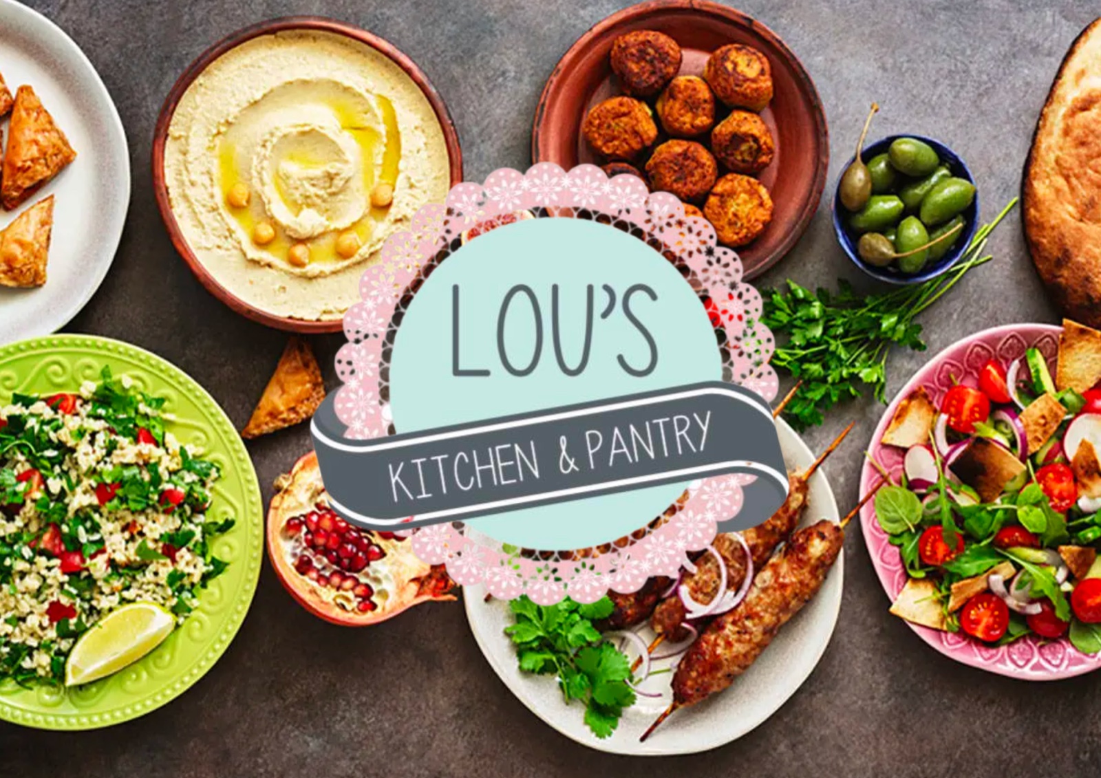 Lou's Kitchen sponsor banner